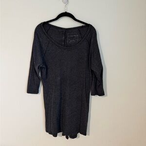 Free People open back long top